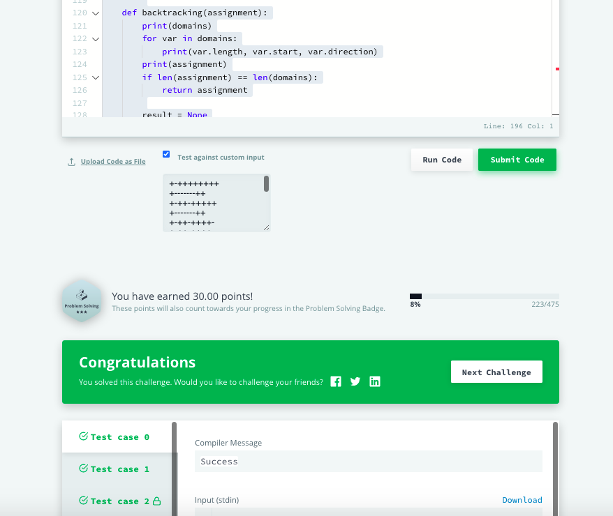 Crossword Puzzle Hackerrank Crossword Puzzle Hackerrank